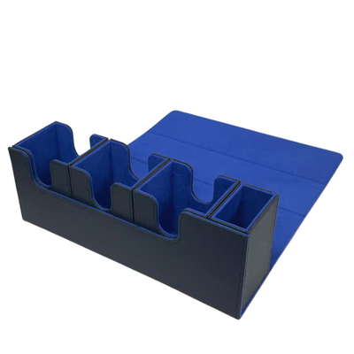 Vault Titan 400+ - Obsidian Black Blue | Deckboxes y accesorios TCG Arkanova en PiedraBruja Chile