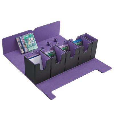 Vault Titan 400+ - Obsidian Black Purple | Deckboxes y accesorios TCG Arkanova en PiedraBruja Chile