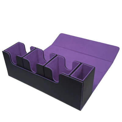 Vault Titan 400+ - Obsidian Black Purple | Deckboxes y accesorios TCG Arkanova en PiedraBruja Chile