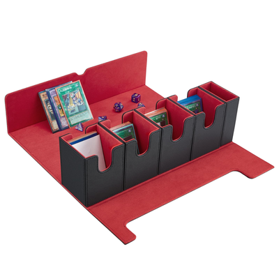 Vault Titan 400+ - Obsidian Black Red | Deckboxes y accesorios TCG Arkanova en PiedraBruja Chile