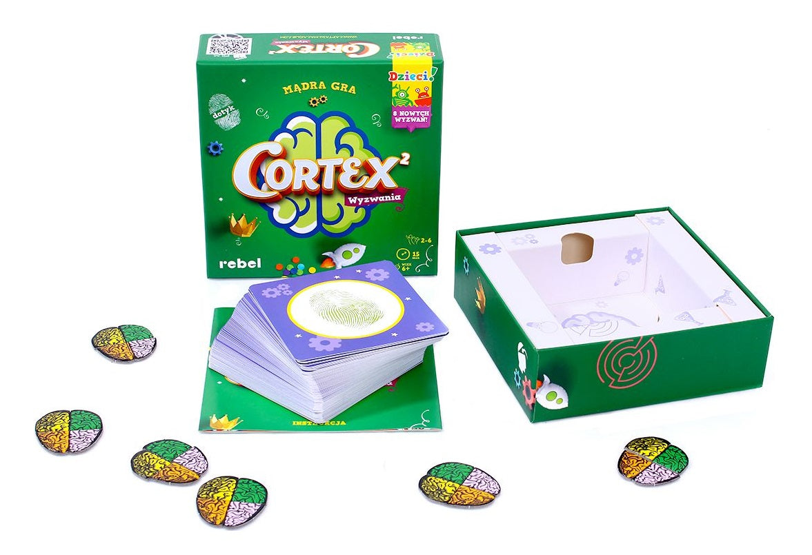 Contenido de Cortex challenge kids 2 juego de mesa