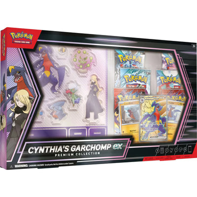 Cynthia's Garchomp EX Premium Collection | Pokémon TCG, sobres, cartas pokemon y coleccionables en PiedraBruja Chile