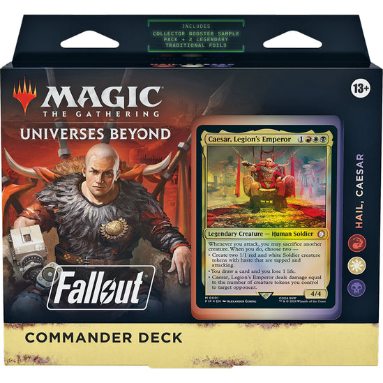 (ingles) Fallout - Commander Universes Beyond Hail, Caesar