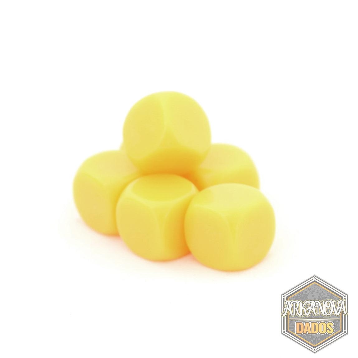 Blank - 1D6 Amarillo