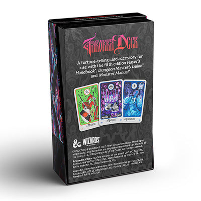 Ravenloft The Horrors Within - Tarokka Deck | Dungeons & Dragons y accesorios D&D en PiedraBruja Chile