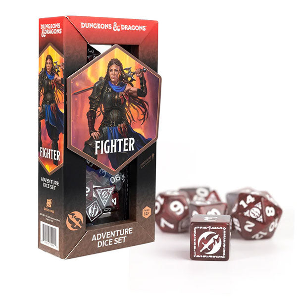 Fighter Red - Adventure Dice