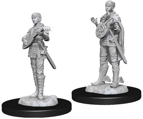Marvelous Miniatures - Wave 7 Half Elf Female Bard.
