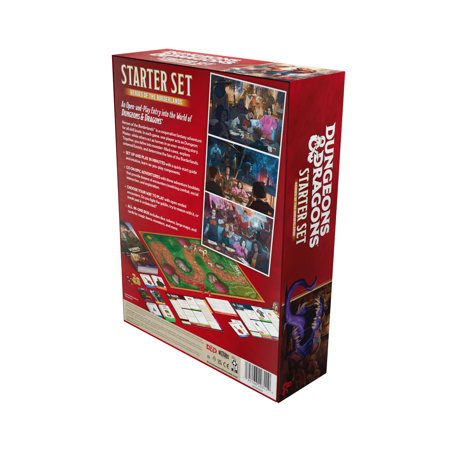 D&D 5e: Starter Set- Heroes of the Borderlands