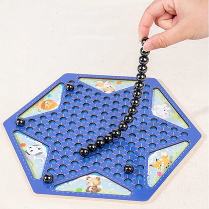 Damas Chinas - Bolas Magneticas 2 en 1