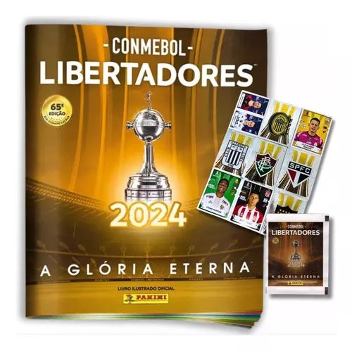Album Conmebol Libertadores 2024 + 32 Sobres