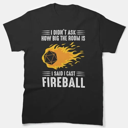 Polera D&D - Fireball