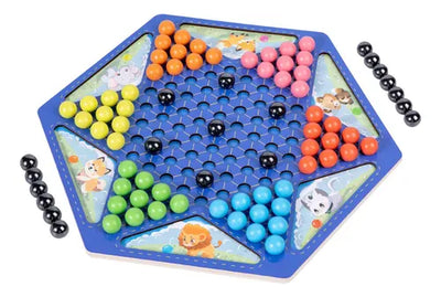 Damas Chinas - Bolas Magneticas 2 en 1 | Juegos de mesa para todas las edades en PiedraBruja Chile