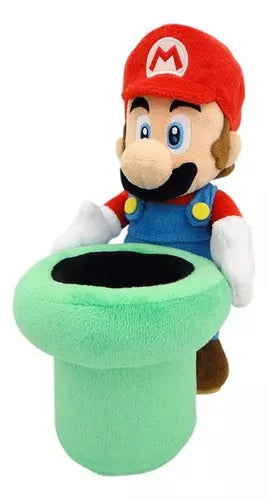 Peluche Mario Bros: Mario Warp Pipe 25 cm