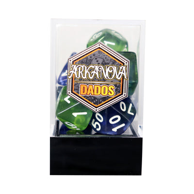 Alquimia - Turmalina | Dados para juegos de rol y mesa en PiedraBruja Chile