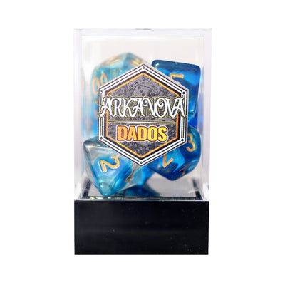 Alquimia - Safiros | Dados para juegos de rol y mesa en PiedraBruja Chile