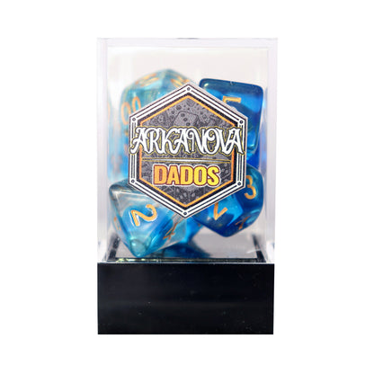 Alquimia - Safiros | Dados para juegos de rol y mesa en PiedraBruja Chile