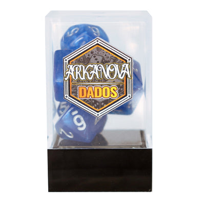 Mágicos - Lapislazuli Pulido | Dados para juegos de rol y mesa en PiedraBruja Chile