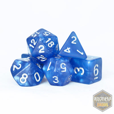 Mágicos - Lapislazuli Pulido | Dados para juegos de rol y mesa en PiedraBruja Chile