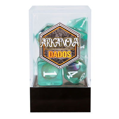 Rellenos - Ojo de Dragón Exótico | Dados para juegos de rol y mesa en PiedraBruja Chile