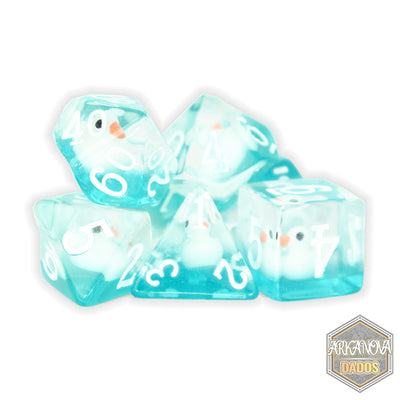 Rellenos - Patito Blanco | Dados para juegos de rol y mesa en PiedraBruja Chile