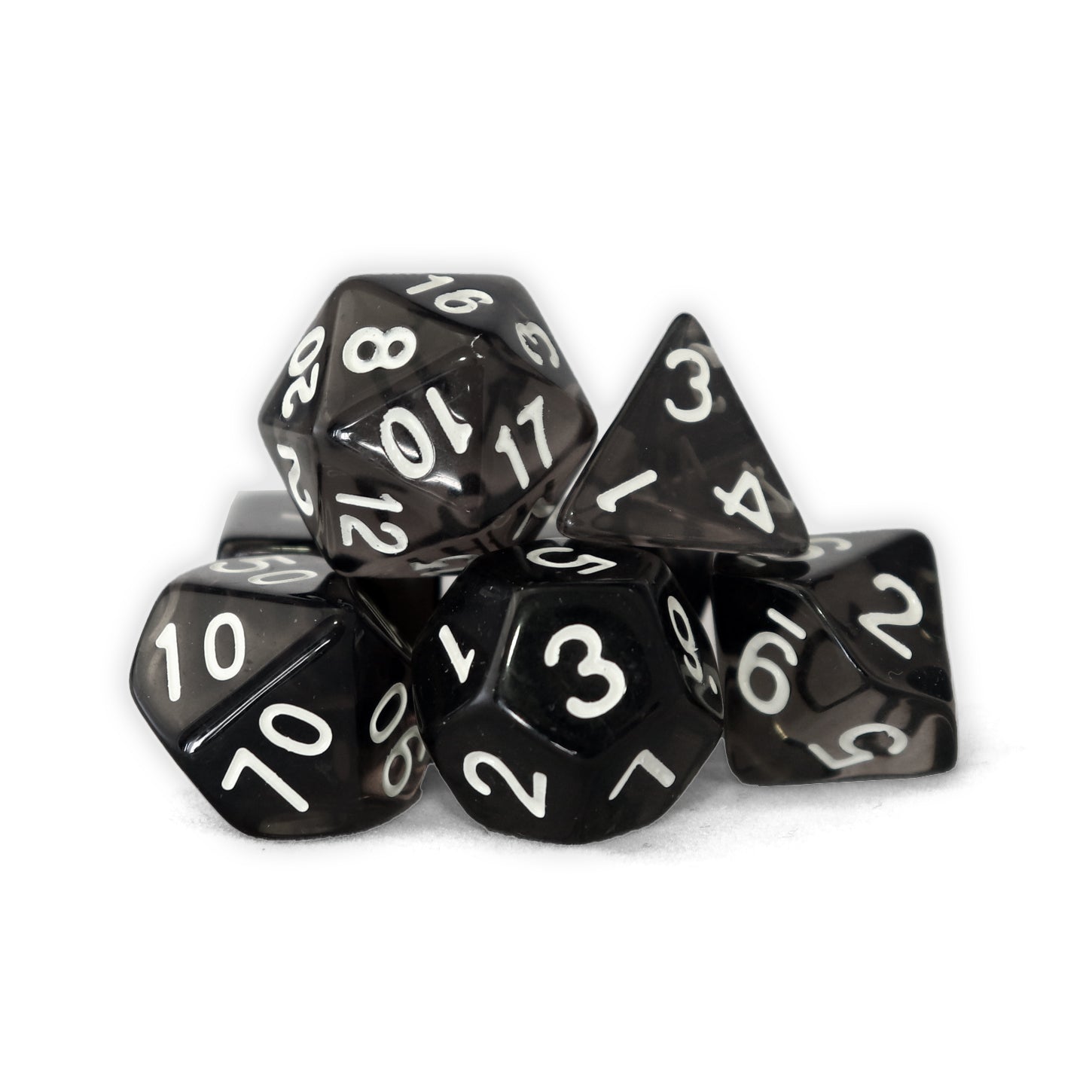 Transparentes - Negro