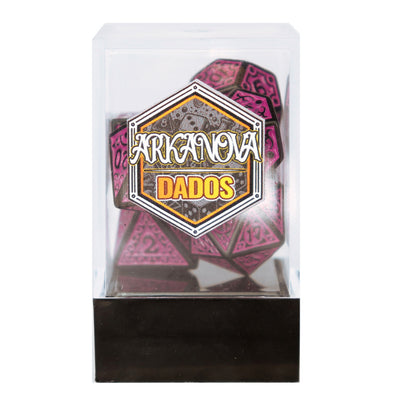 Victoriano - Morado | Dados para juegos de rol y mesa en PiedraBruja Chile