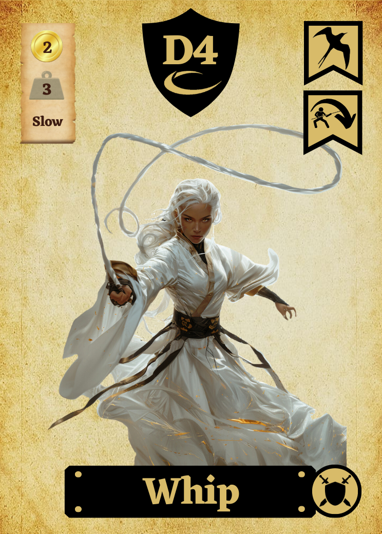 D&D Alt: Baraja de Armas para D&D 5e (Cartas)