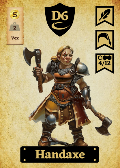 Baraja de Armas 5e Cartas