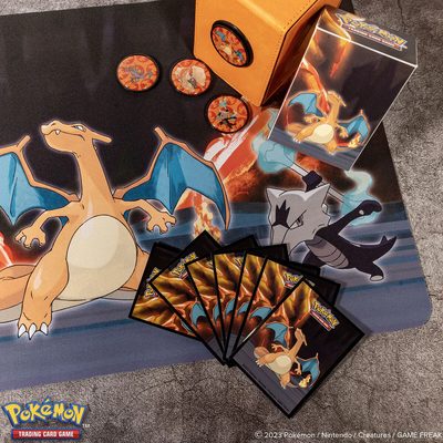 Deckbox Pokemon - Gallery Series Scorching | Accesorios Ultra PRO para TCG en PiedraBruja Chile