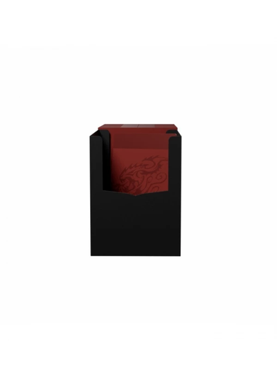 Deckbox Dragon Shield - Blood Red/Black Double Shell | Fundas y accesorios Dragon Shield para cartas TCG en PiedraBruja Chile