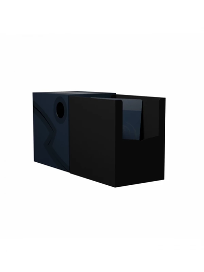Deckbox Dragon Shield - Midnight Blue/Black Double Shell | Fundas y accesorios Dragon Shield para cartas TCG en PiedraBruja Chile