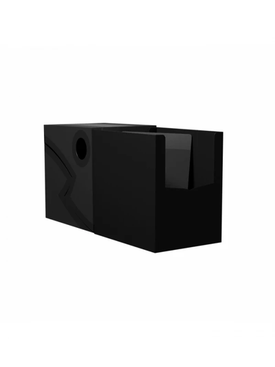 Deckbox Dragon Shield - Shadow Black/Black Double Shell | Fundas y accesorios Dragon Shield para cartas TCG en PiedraBruja Chile