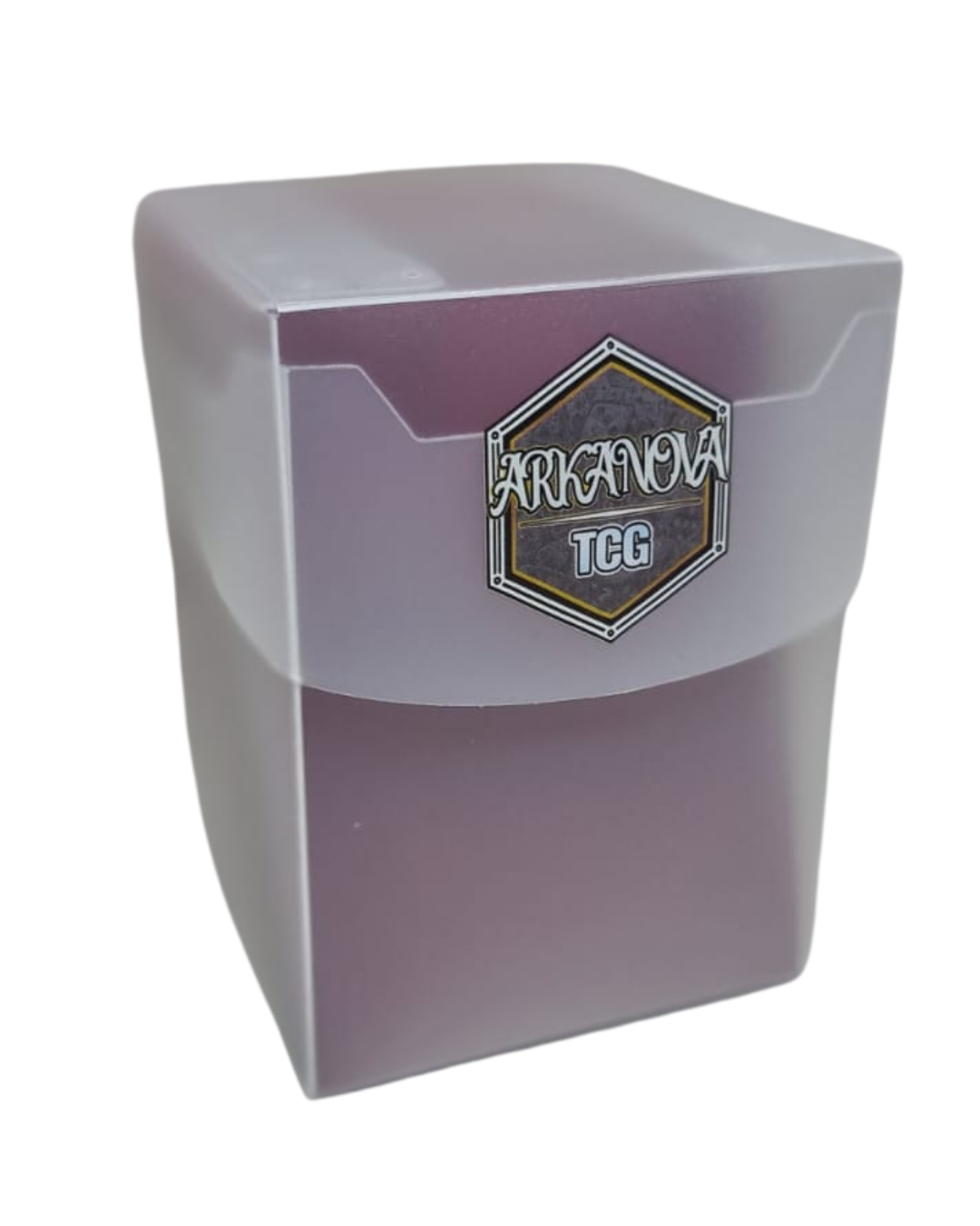 Deck Box +100 + Sleeve Matte –  Fire Garnet Rojo (105 uds.)