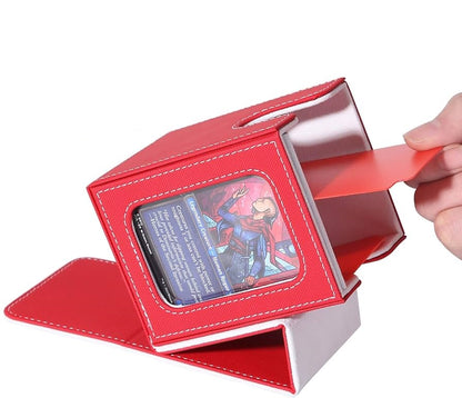 Deck Box Showcase 100+ - Molten Red Grey