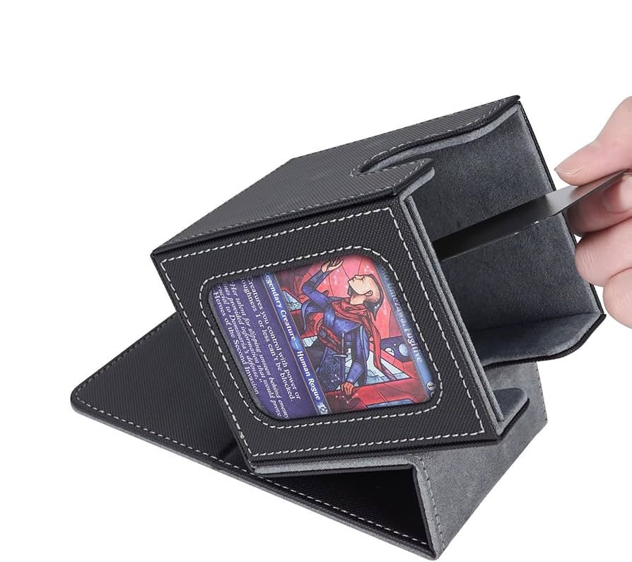 Deck Box Showcase 100+ - Obsidian Black Grey