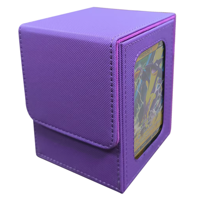 Deck Box Showcase 100+ - Amathist Purple | Deckboxes y accesorios TCG Arkanova en PiedraBruja Chile