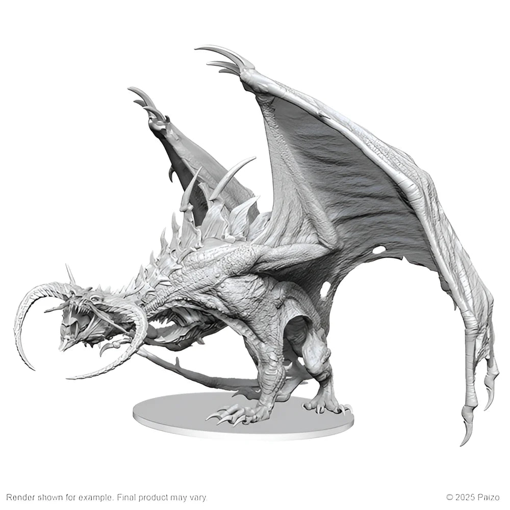 D&D Nolzur's Marvelous Miniatures: Unpainted Minis- Wave 27 -  Diabolic Dragon Boxed Miniature