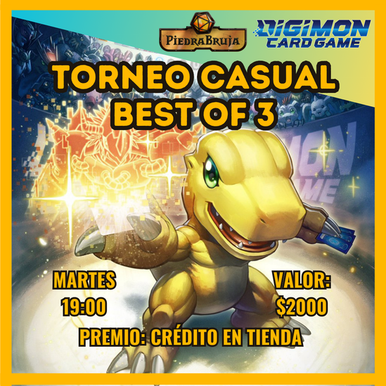 Torneo Digimon Casual Martes