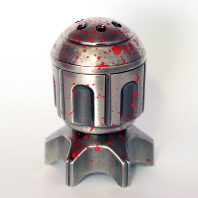 Disco-Dado Vaquero - Metálico Spinner en Plata | Dados para juegos de rol y mesa en PiedraBruja Chile