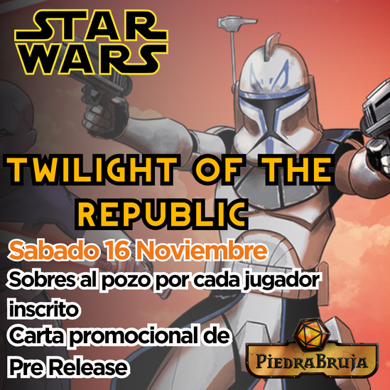 Star Wars Unlimited - Twilight of the Republic  Prerelease