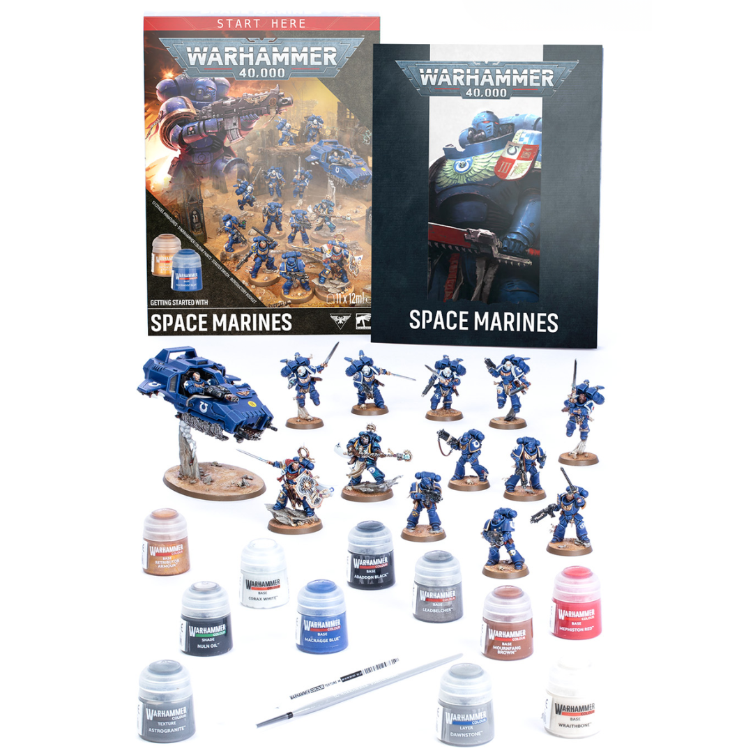 Warhammer 40k - Comienza aquí con Space Marines ESP
