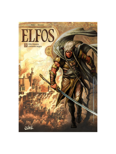 Comic Arran Elfos 02 - Elfo Blanco, Corazón Negro (Tapa Dura ESP) | Dungeons & Dragons y accesorios D&D en PiedraBruja Chile