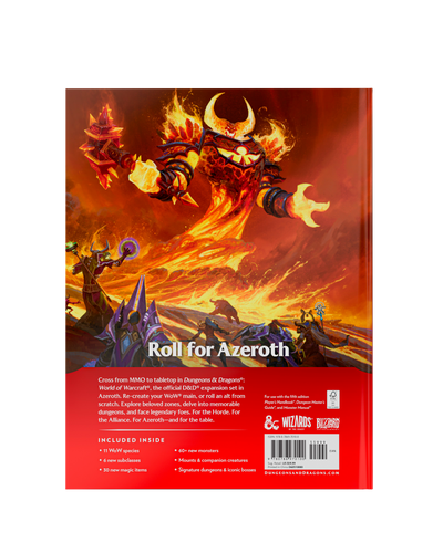 Expansión de juego - Dungeons & Dragons: World of Warcraft