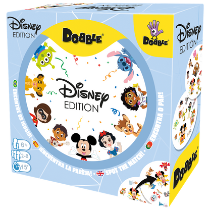 Dobble - Disney | Juegos de mesa para todas las edades en PiedraBruja Chile