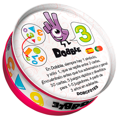 Dobble - Formas y Números | Juegos de mesa para todas las edades en PiedraBruja Chile
