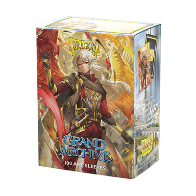 Matte Dual Art Sleeves - Grand Archive Radiant Origins - Azrael, Archangel of Materia x100