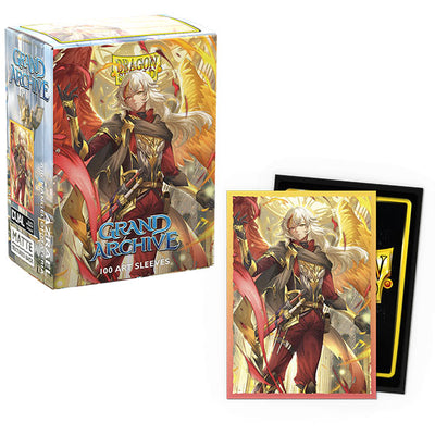 Matte Dual Art Sleeves - Grand Archive Radiant Origins - Azrael, Archangel of Materia x100