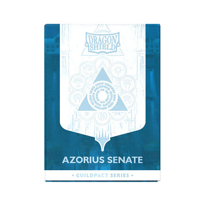Matte Dual Guildpact Series - Azorious Senate' Art x100 | Fundas y accesorios Dragon Shield para cartas TCG en PiedraBruja Chile