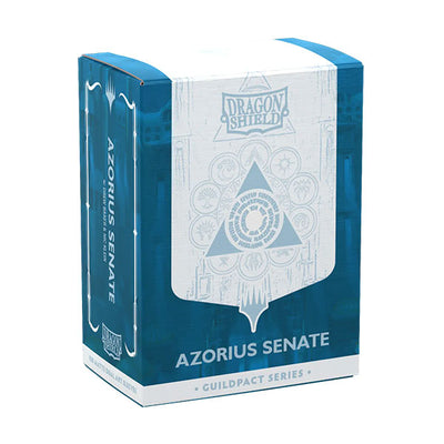 Matte Dual Guildpact Series - Azorious Senate' Art x100 | Fundas y accesorios Dragon Shield para cartas TCG en PiedraBruja Chile