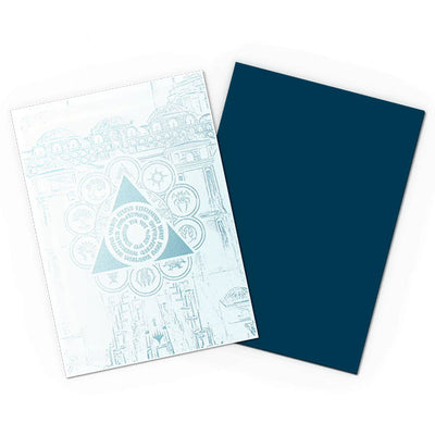 Matte Dual Guildpact Series - Azorious Senate' Art x100 | Fundas y accesorios Dragon Shield para cartas TCG en PiedraBruja Chile
